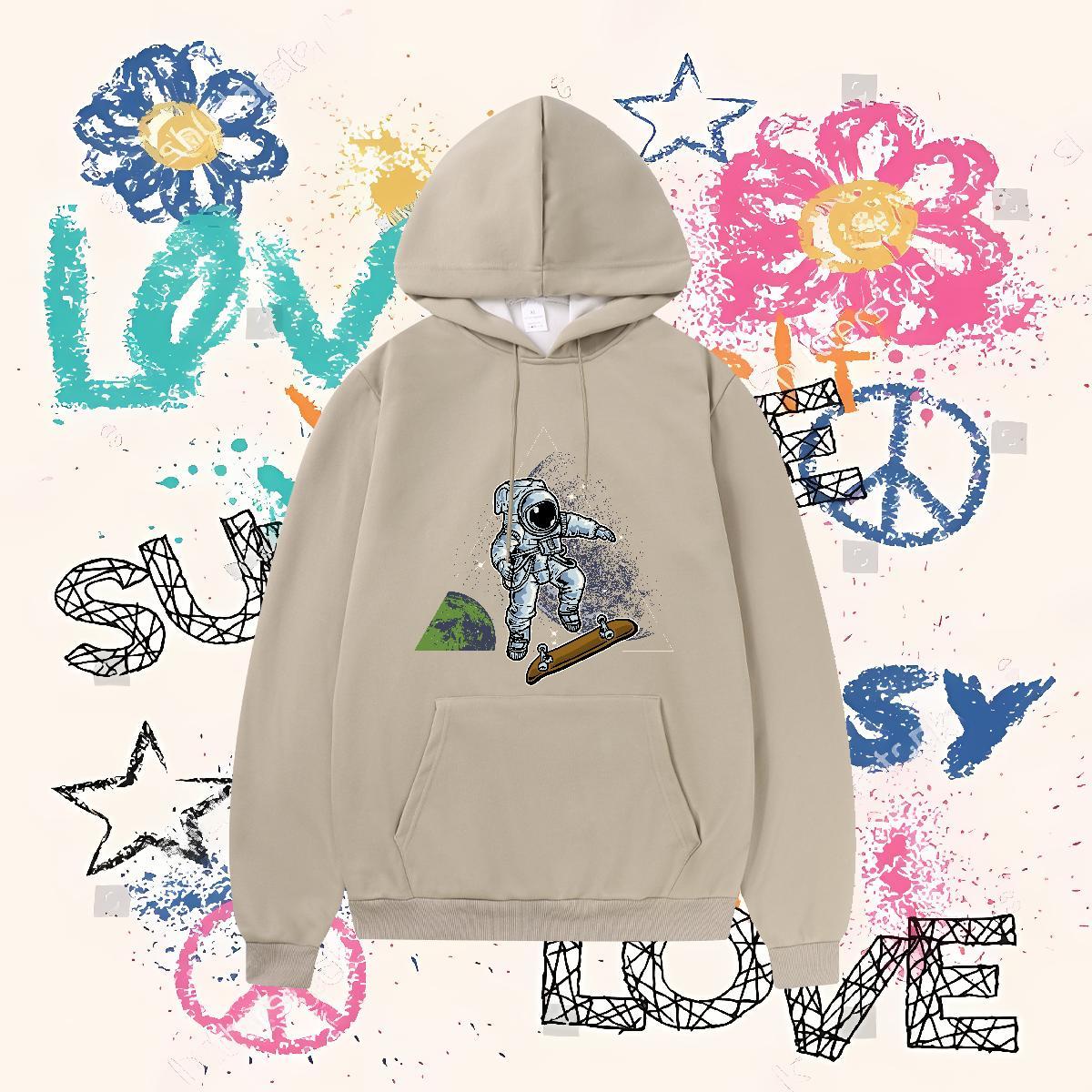 Fashion Designer Hooded Sweatshirt Long Sleeve Drawstring High Quality Men Hoodie Oversized 3XL Clothes Daily Wear Thick Plush