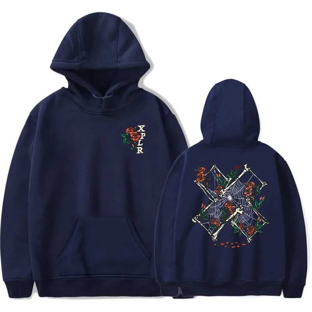 Men's Hoodies Sweatshirts XPLR Sam and Colby Grave Merch Hoodies Unisex Hooded Sweatshirt Casual Clothing H241115