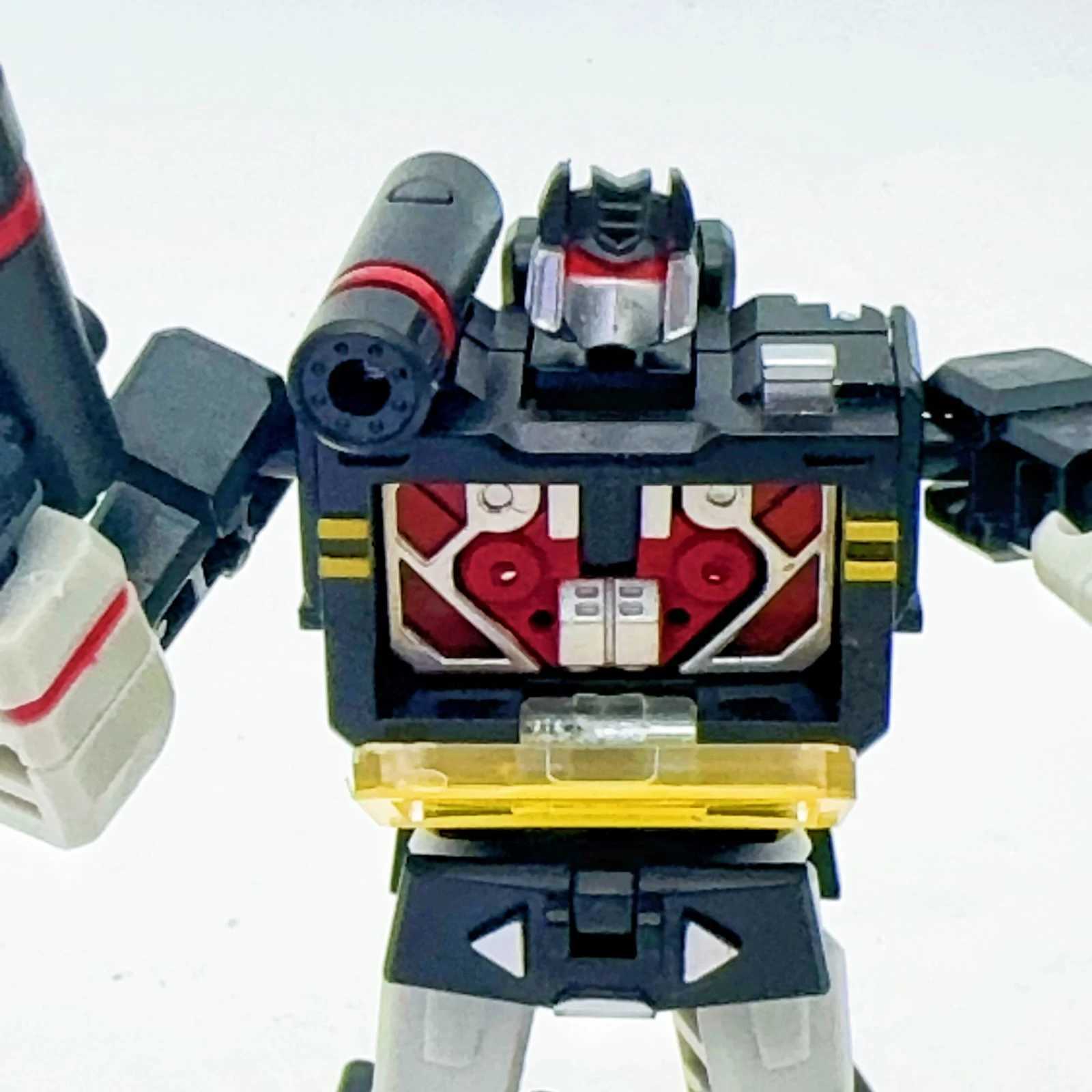 New PT-04 Black Soundwave PT04 PT04B Conversion Tape G1 Mini Pocket War KO DX9 Action Picture Robot Toy Christmas Childrens Gift X24111511
