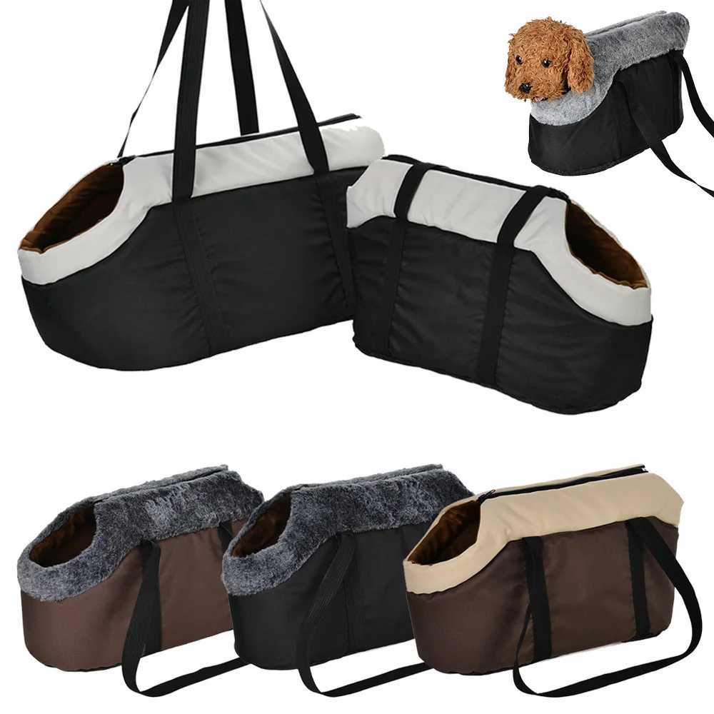 Dog Car Seat Covers ic Pet Dog Carrier Bag Outdoor Hiking Windproof Puppy Striped Backpack for Small Medium Dogs Cats Teddy Chihuahua Supplies z241115