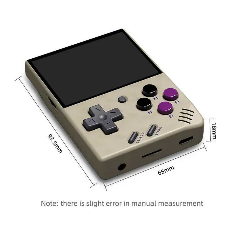 MIYOO MINI V4 PortableRetro handheld game console 2.8-inch IPS Sn video game console Linux system classic game console Y241115
