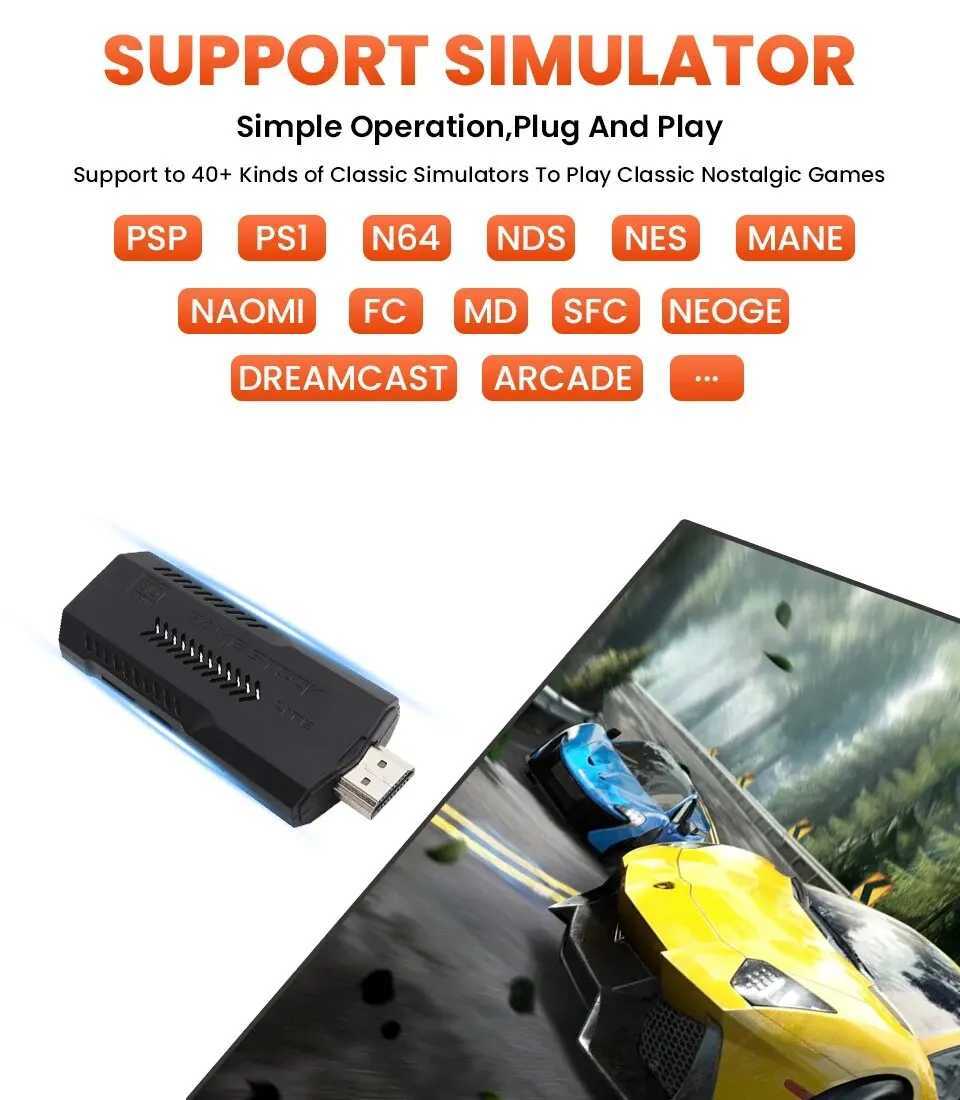 X2 Plus 256G 50000 Game GD10 Pro 4K Game Player 3D HD Retro Video Game Console Wireless Controller TV 50 Email Childrens Gift Y241115