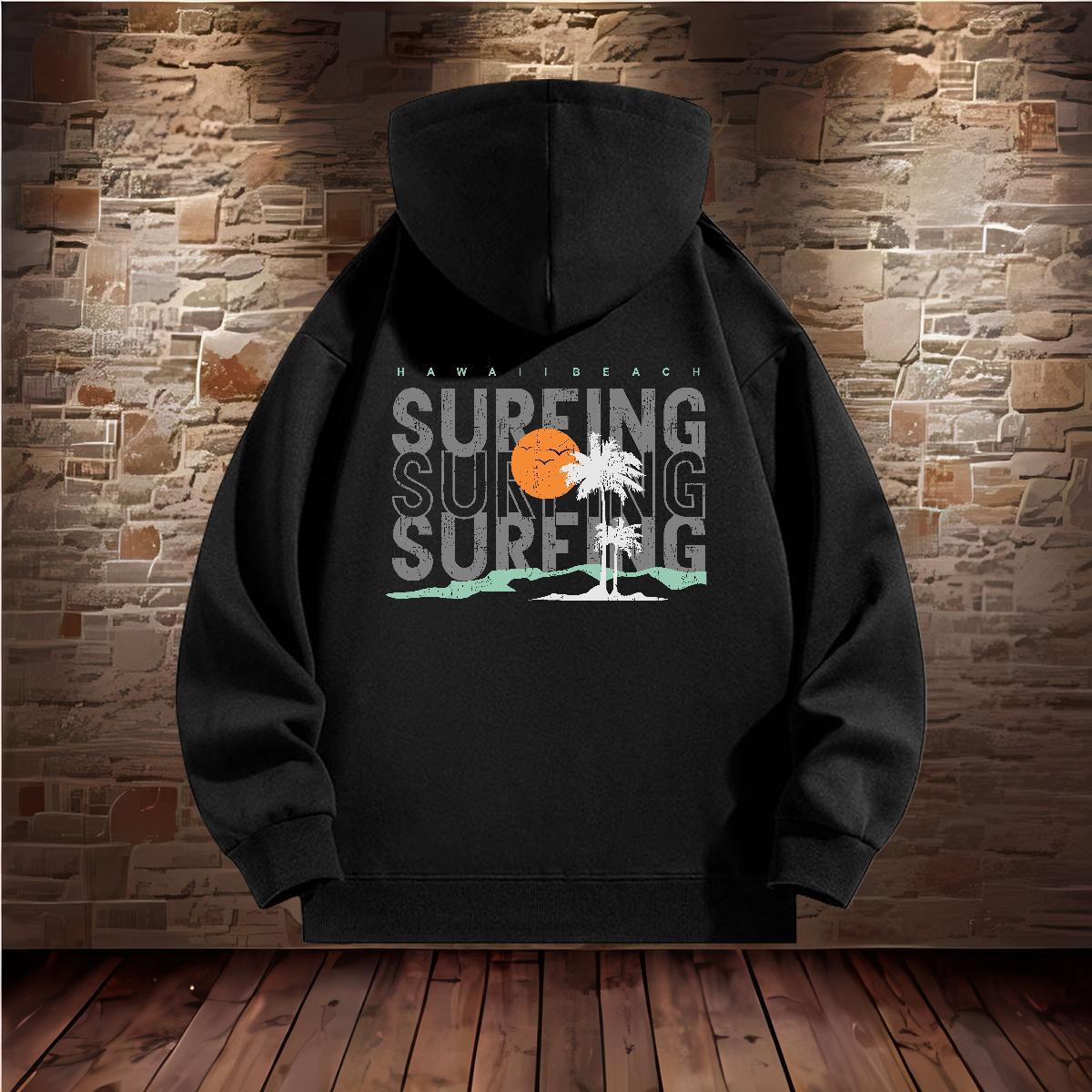 Fashion Casual Mens Hoodie Sweatshirt Hooded Collar Breathable Cool Design Men Clothes Hoodie Oversized 2XL 3XL Hoody Outdoor Velvet Thick