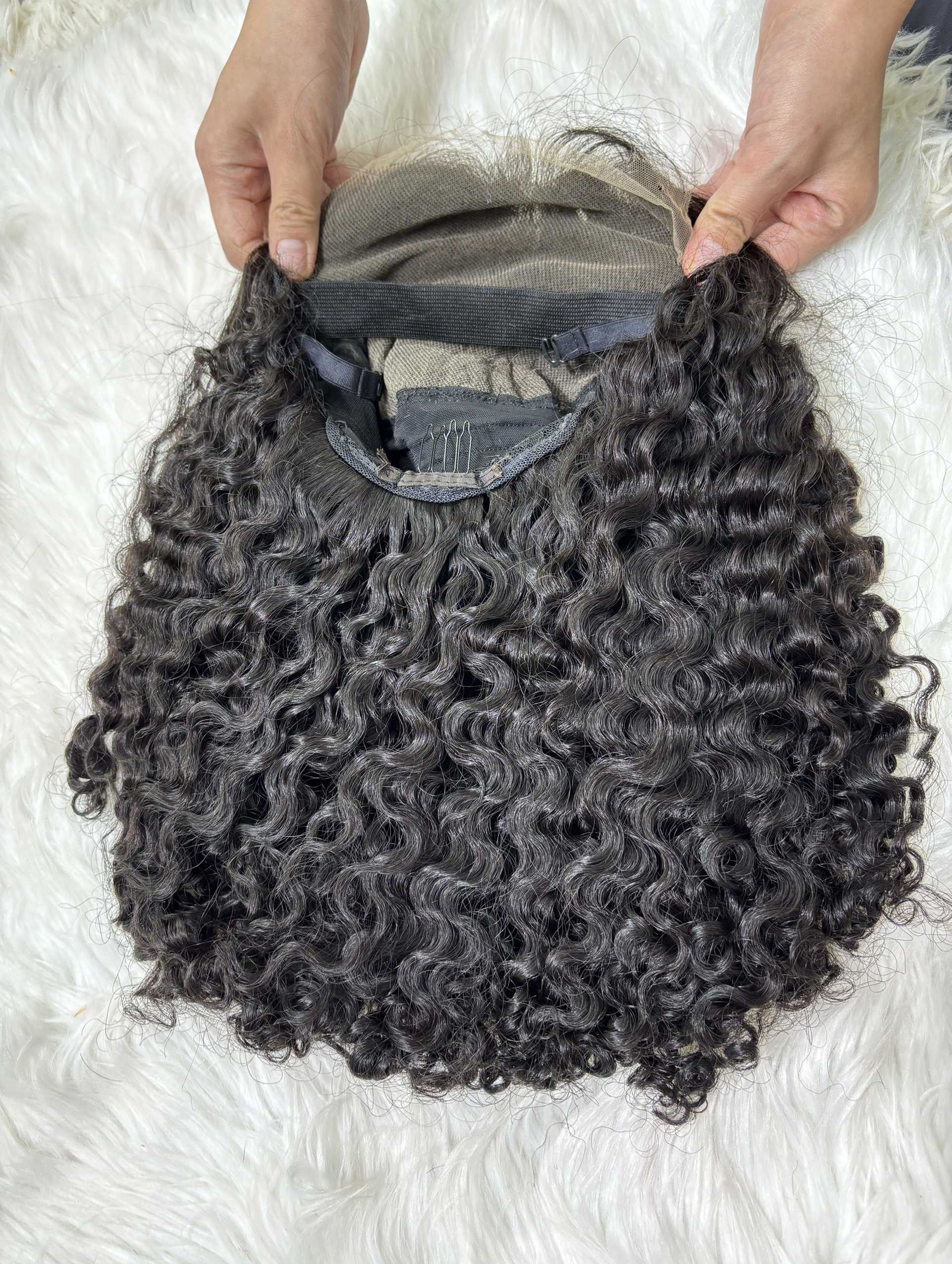 Top Selling Burmese Curly Wig HD Lace Closure Raw Vietnamese Burmese Curly Human Hair 5x5 Lace Closure Wig