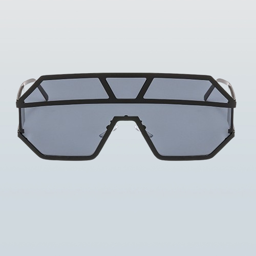 ALOZ MICC New One Piece Lens Sunglasses Women Oversized Square Sun Glasses Brand Designer Men Sun Glasses Shades UV400 A641