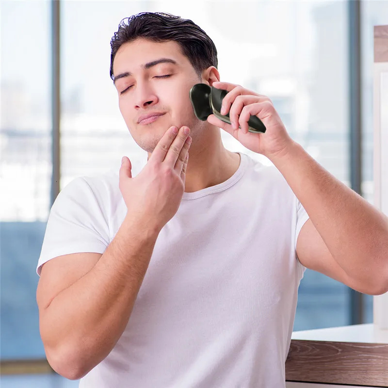 3in1 Grooming Kit Wet Dry Electric Shaver For Men Beard Trimmer Rechargeable Electric Razor Facial Pro Shaving Machine Washable 241115