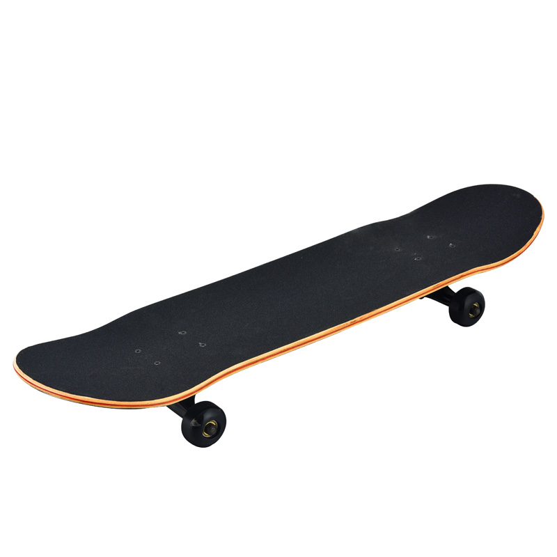 Skateboards rocket boards surfboards maple wear-resistant thickened boards PVC wheels aluminium bracket children's short boards