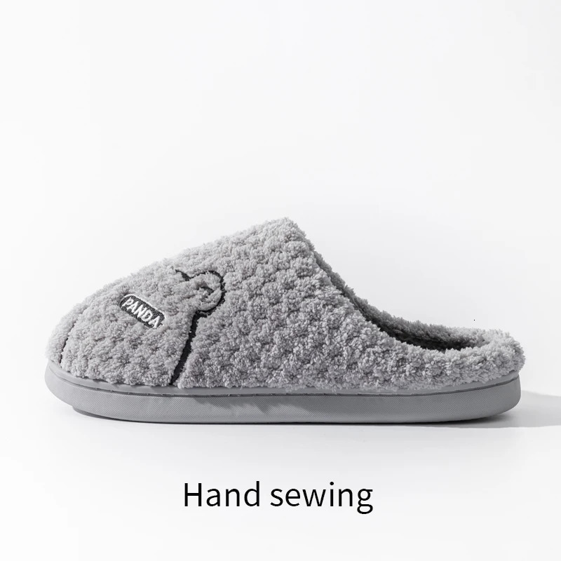 Cartoon Bear n Women Winter Home Slippers NonSlip Warm Soft House Indoor Bedroom Unisex Fluffy Floor Shoes in Autumn 241115