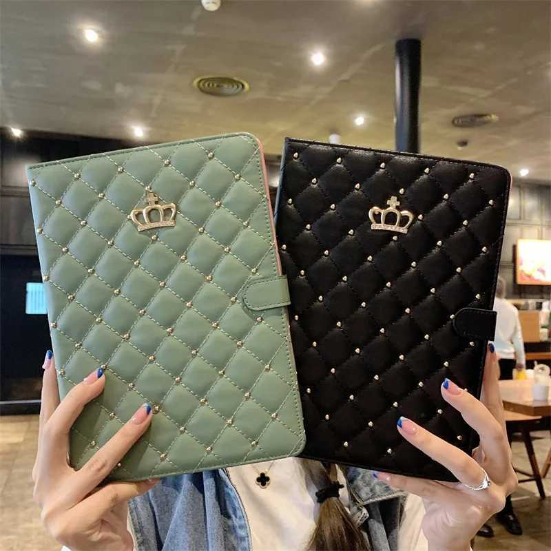 Hot Sale Funding Case for iPad Air 4 5 10.9 Smart Cover iPad Air 11 Pro 11 10.2 7th 8th 9th 2 1 9.7 10.5 Mini 7 6 Lambskin Stand Coque T241115