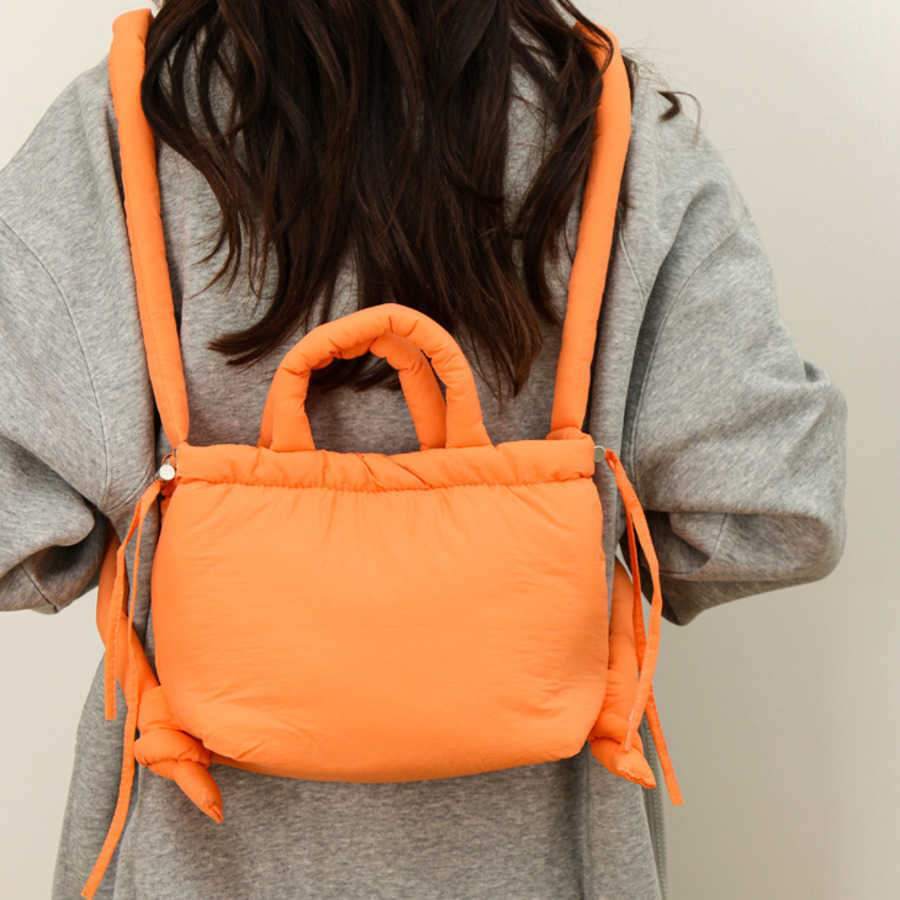 Multifunctional Crossbody Bags Lightweight Backpack Bag Versatile Single Shoulder Bags Casual Solid Color Totes Handbags 241104