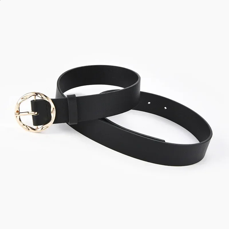 Womens Personalized Leopard Patterned Snake Belt with Gold Buckle for Highend Fashion and Fashionable Wear 241116