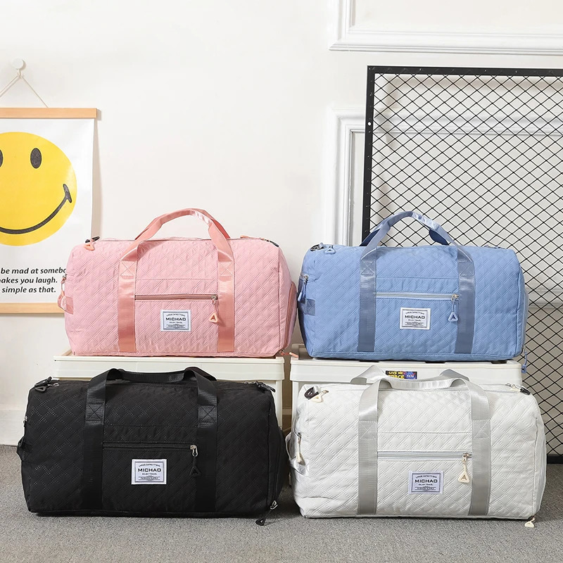 Travel luggage bag travel sports luggage bag gym waterproof carry on bag large capacity womens overnight bag 241115