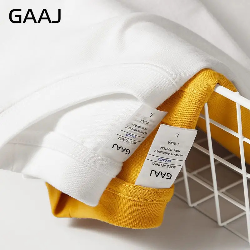 100 Heavy Cotton Long Sleeve T Shirt MenSpring Autumn Solid O-neck TeeOversize Plain TopsWomens Y2K Loose Tshirt230gsm 8.1oz 240409