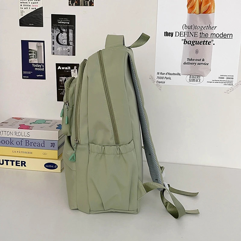 Fashion Lady High Capacity Waterproof Backpack Man and Woman Girls Laptop Student School Bags Cute Girl Travel Book Bag Unisex 241115