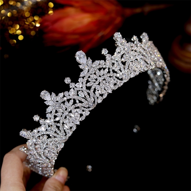 ASNORA Bride Headdress Crystal Crown Tiaras Headbands Womens Wedding Hair Jewelry Headwear Hair Accessories A01209 241115