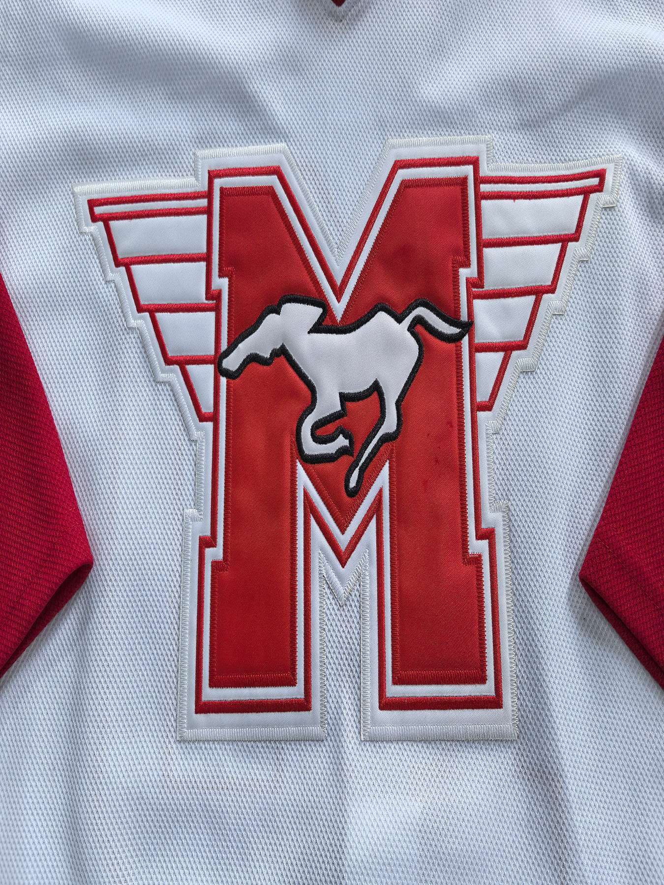 Men's#10 Youngblood Red White Personalized Christmas Vacation Hockey Jeresys -Youngblood Custom Names Numbers