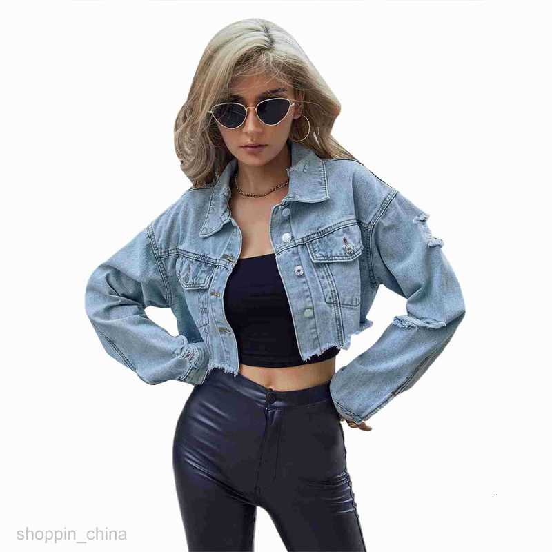 Jackets Coats for Women Coat women's casual versatile short fashion denim jacket