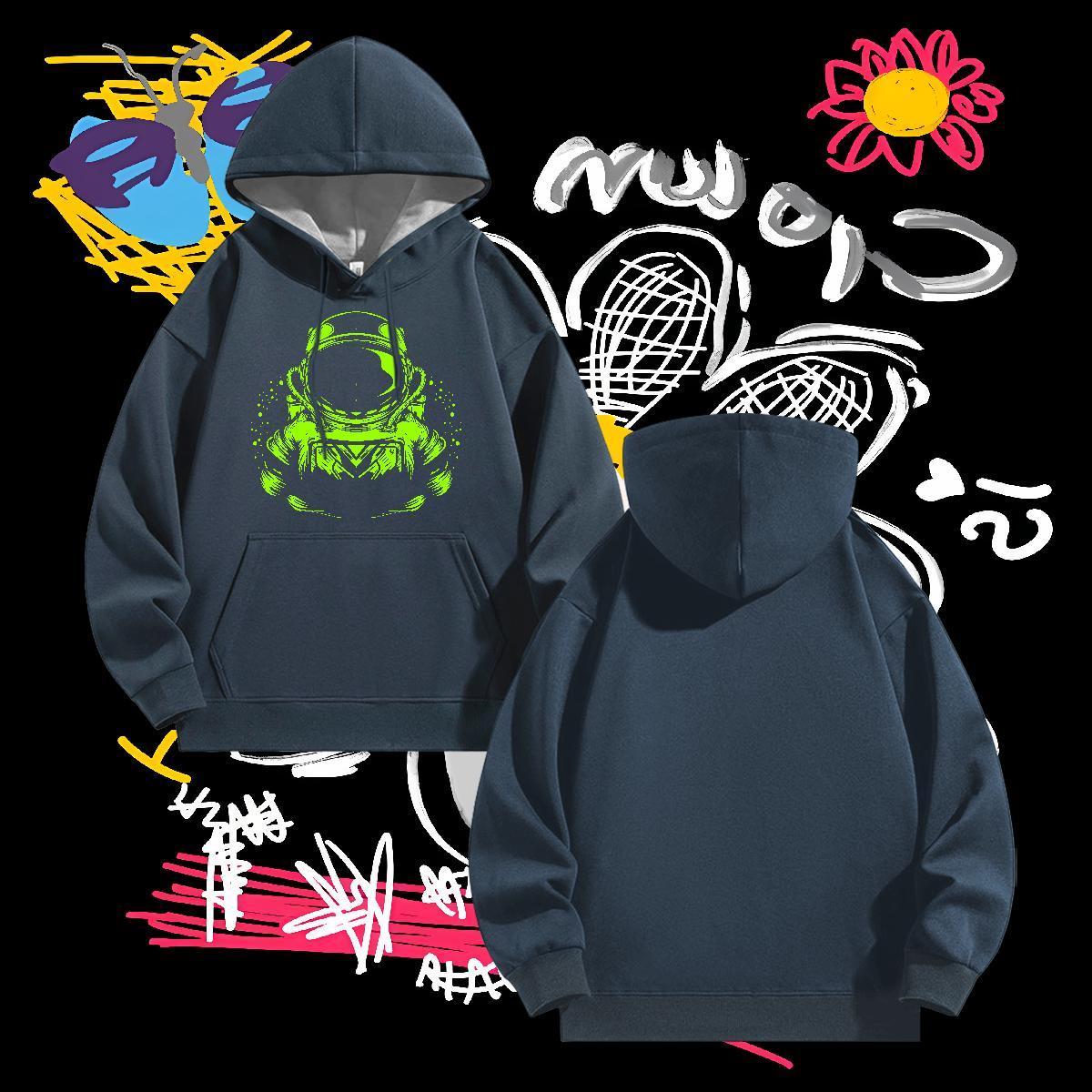 Free Shipping Hoodie Men Hooded Collar Breathable Designer Men Hoodie Plus Size Custom Wear High Street Hip Hop Thick Plush