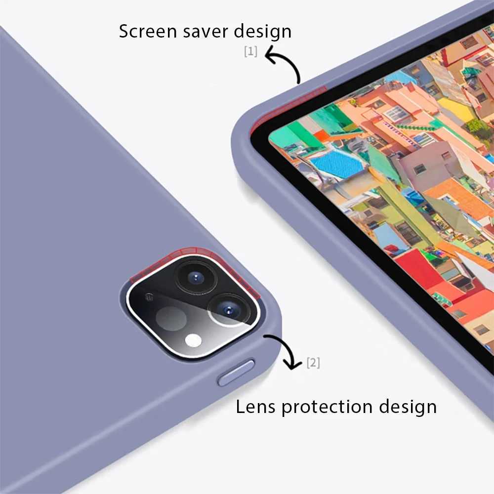 Hot Sale Suitable for iPad Case Pro 13 11 M4 M2 2024 12.9 12 9 10 10th Generation Air 5 4 3 2 1 Mini 6 8 7th 6th 5th 10.9 10.2 Funda Cover T241115