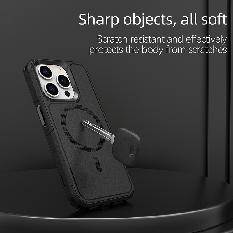 2 in 1 Magnetic For Magsafe Wireless Charger Military Grade Drop Protection Armor Shockproof Defender Heavy Duty Rugged Robot Case For iPhone 16 15 14