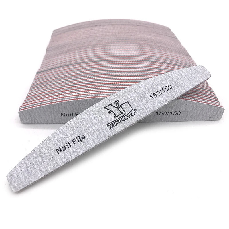 50 pcs/lot Professional Nail File Buffer For Double-sided Polish Nails Files lime a ongles Nail Manicure Tool Wholesale Grit 80 241115