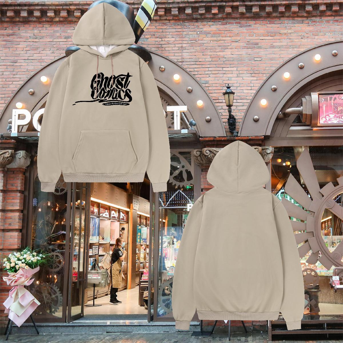 New Arrival Women Hoodie Customized Print Free Shipping Lady Clothes Hoodie Tops Breathable Hooded Collar Daily Wear Thick Fleece