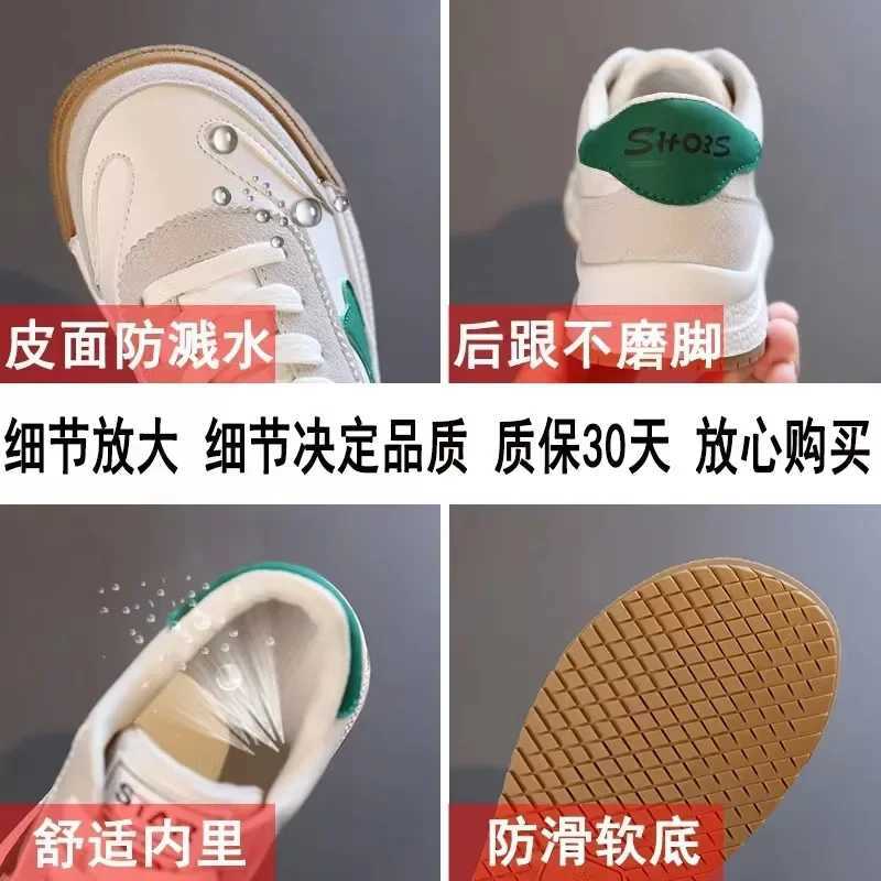 Zapatillas spring and autumn soft soled sports shoes anti slip cross white casual shoes unisex boys and girls sports and childrens shoes Z250217