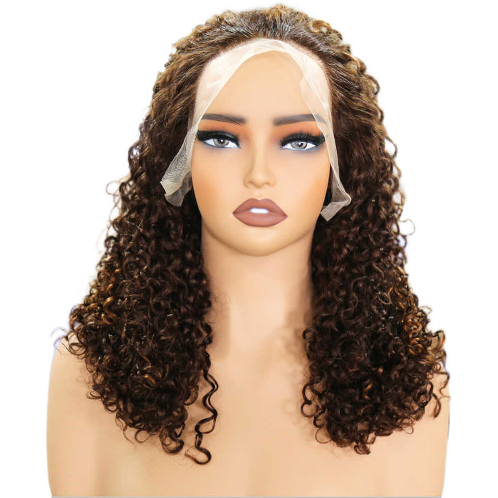 MayQueen Hot Selling 13x4 Lace Front Wigs 12A Raw Cuticle Aligned Vietnamese Hair Vendors Natural Color Curly Human Hair Wigs