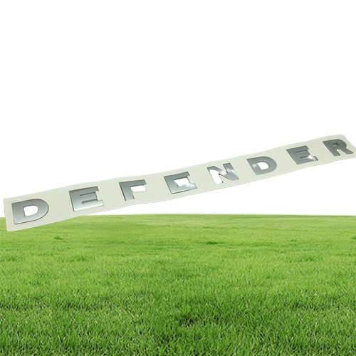 2025 new Car Accessories For Defender Front Bonnet Emblem Badge Lettering Sticker4972865 Free shipping