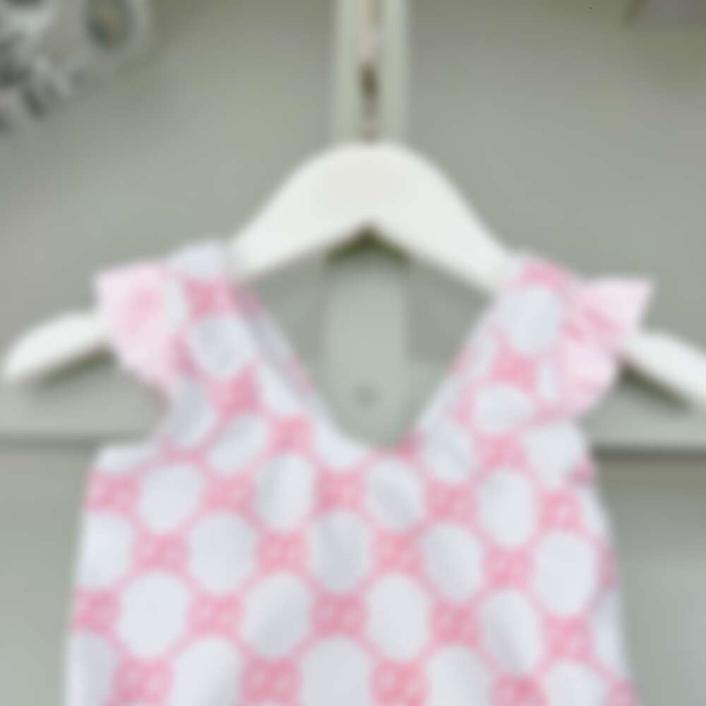 Summer Girls Brand One-pieces Bikini Swimsuit Letters Printed Kids Toddlers Bathing Suits Baby Girl Beach Swimwear Children Swimming Wear 1-12 Years 9