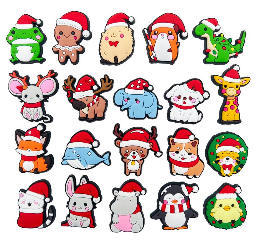 Shoe Parts Accessories Wholesale Rugrats Cartoon Character Charms For Croc Pvc Soft Rubber Shoes Xmas Gift Sandals Drop Delivery Dhobc