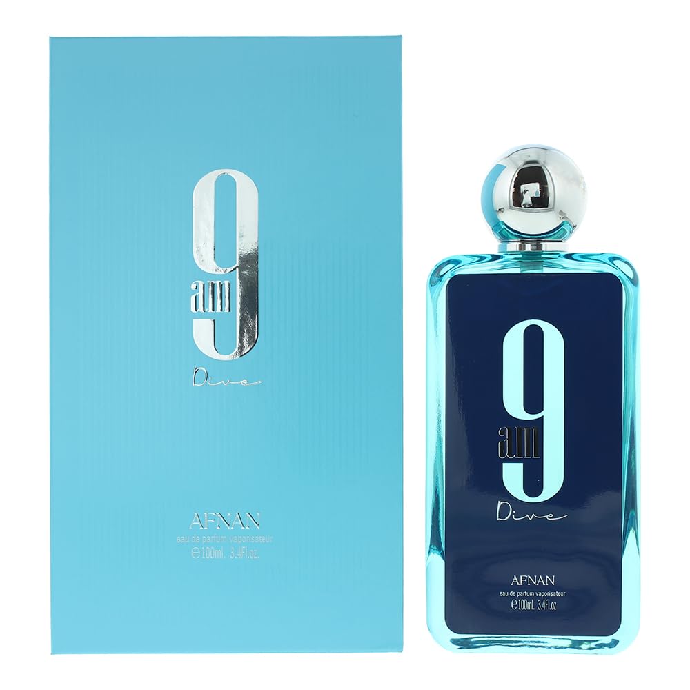New Perfume AFNAN 9PM Eau De Parfum for Men morning perfume 3.4oz Long Lasting Smell EDP Neutral Cologne Spray