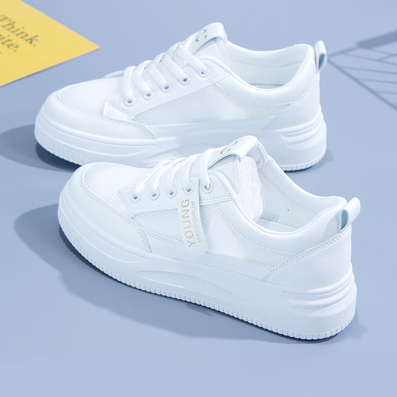 Little White New Running Instagram Trendy Women's Korean Edition Female Student Leisure Sports Fashion Board Shoes