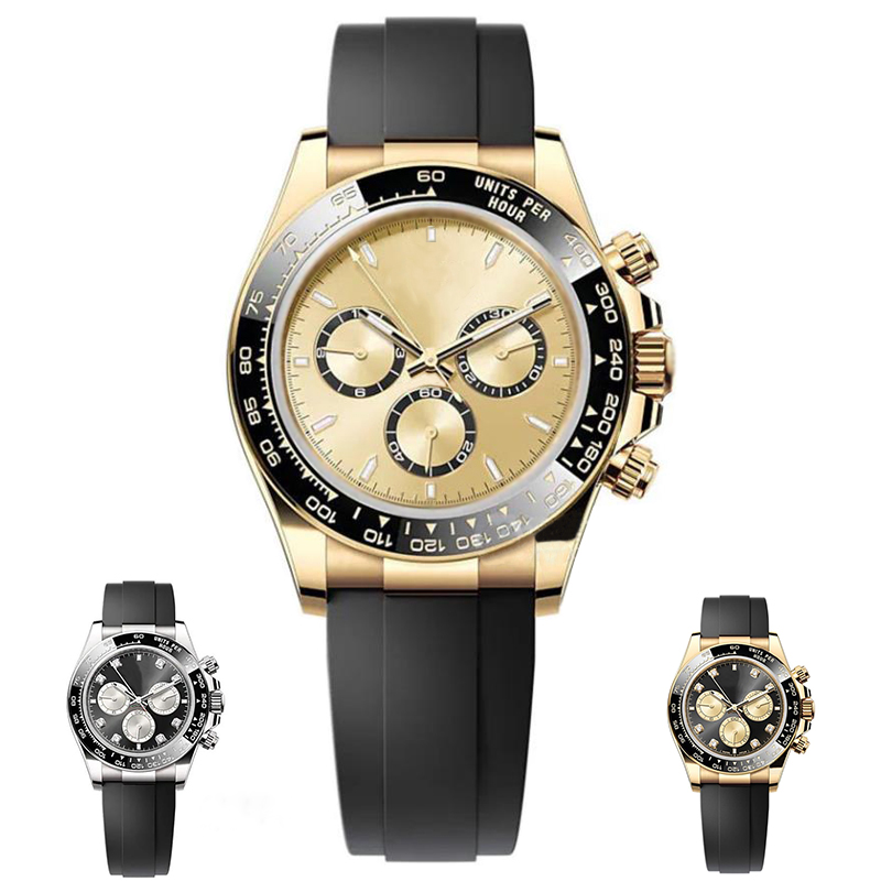 aaaaa watch luxury Men's ceramic watch automatic mechanical 41mm all stainless steel folding buckle swimming red face watche sapphire luminous watchc montre de luxe