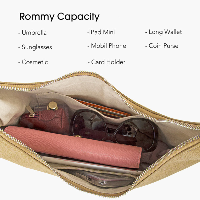 First Layer Cow Leather Half Moon Handbag Genuine Calfskin Crescent Shoulder Hobo Bag Full Grained Casual Commute Genuine Leather BagVoyage