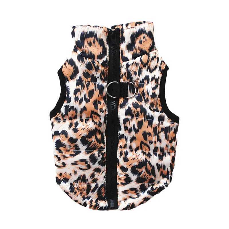 Winter Warm Puppy Dog Clothing Dog Coat Jacket Leopard Skl Printed Windproof Pet Set Peranian Chihuahua Christmas Costume M241116