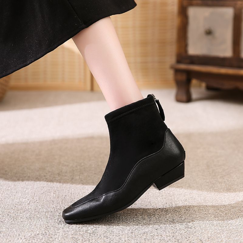 Autumn/Winter Suede Retro Fashion Versatile Short Boots.
