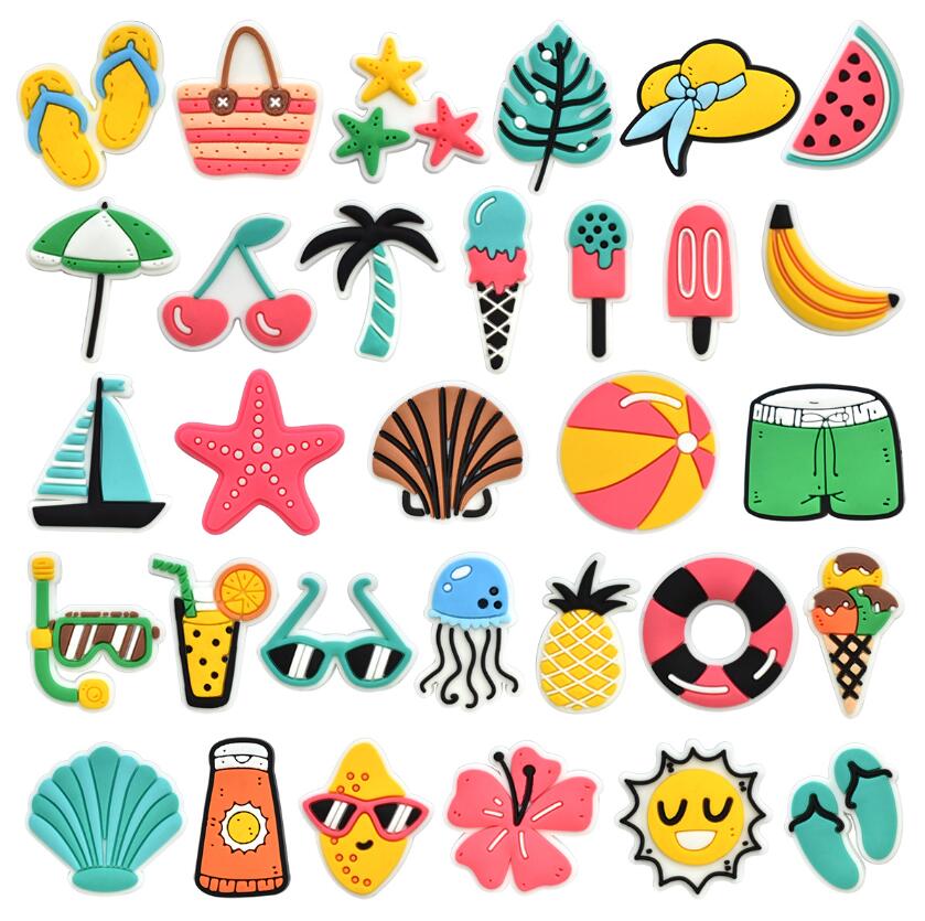 Shoe Parts Accessories Wholesale Cute Cartoon Charms Fit For Clog Shoes And Wristband Bracelet Decoration Party Gifts Drop Del Dhya1