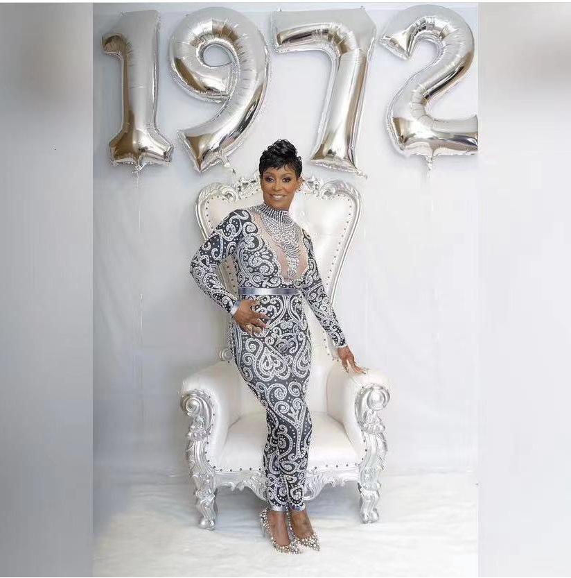 Plus Size Jumpsuits Wedding Bridal Gowns High Neck Beading Long Sleeve Bride Wear With Detachable Train 230222