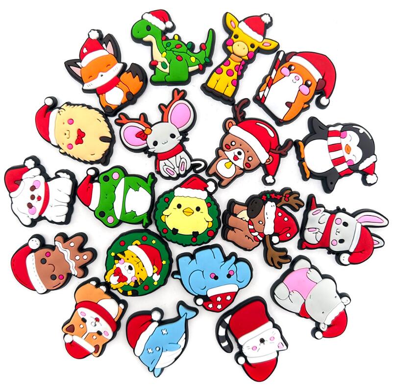 Shoe Parts Accessories Wholesale Rugrats Cartoon Character Charms For Croc Pvc Soft Rubber Shoes Xmas Gift Sandals Drop Delivery Dhobc