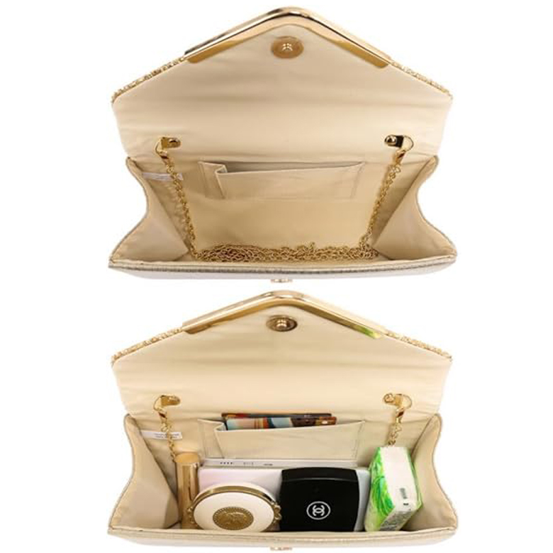 new luxury fashion designer bag Evening Clutch Purses for Women Handbags for Formal Wedding Party Cocktail Prom Crossbody Shoulder Envelope Bag tote b