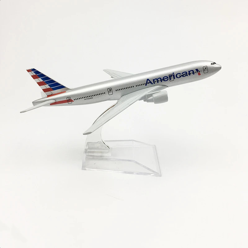 16cm Boeing B777 Airplanes Model Airplane Aircraft Kits Gift Plane Metal Diecast Models Toys Collection 241116