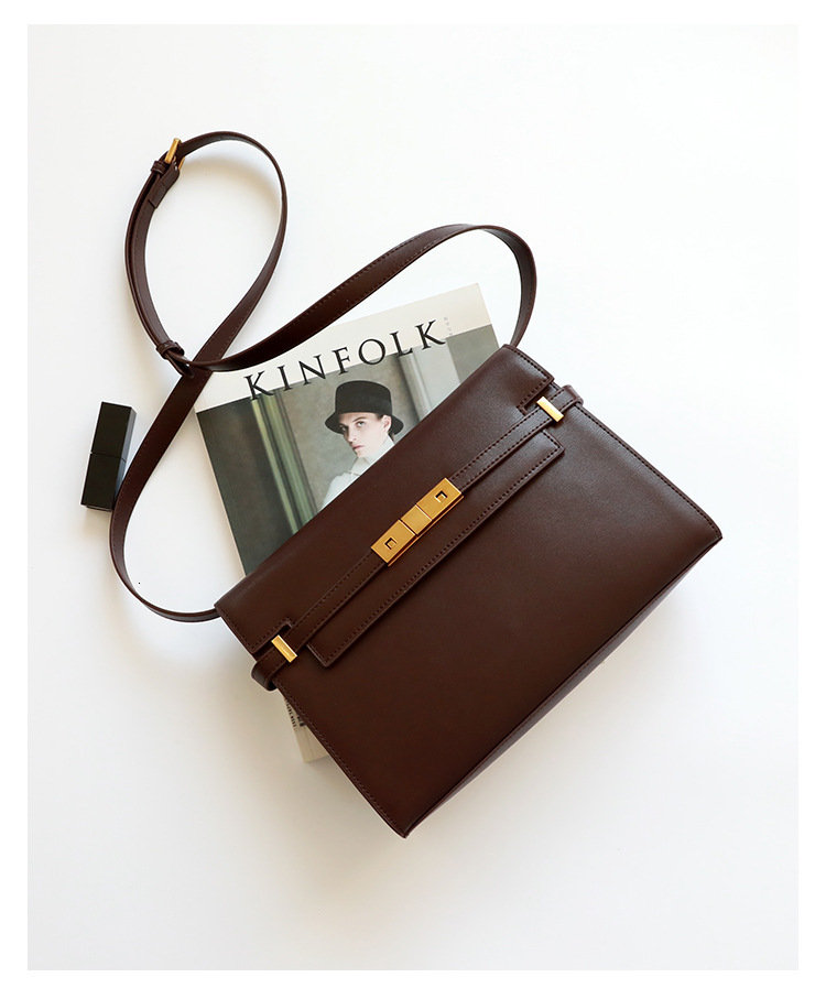 New Arrvial Women Genuine Leather Shoulder Bags High Quality Crocodile Handbags Ladies Messenger Bag Day Clutches Black