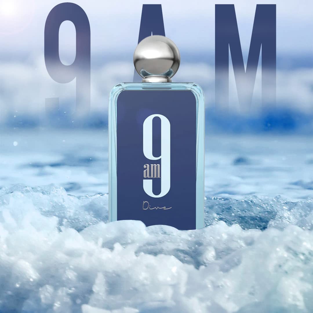 New Perfume AFNAN 9PM Eau De Parfum for Men morning perfume 3.4oz Long Lasting Smell EDP Neutral Cologne Spray