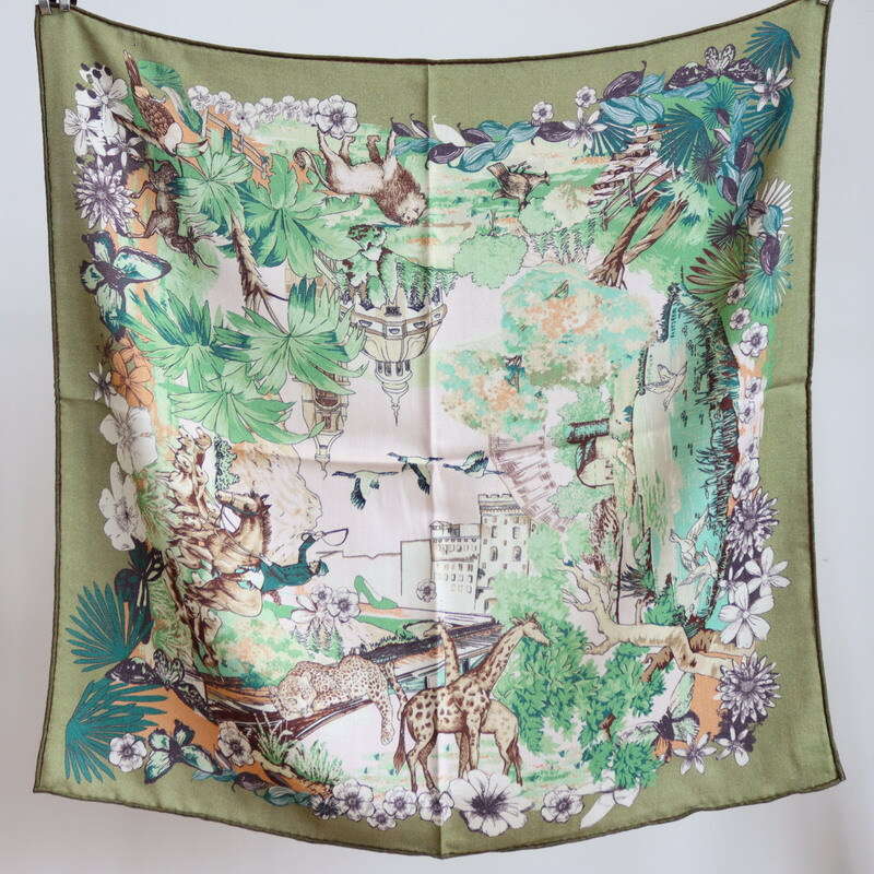 Real silk wool 70 square hand rolled edge, double-sided color, women's warm scarf, small scarf