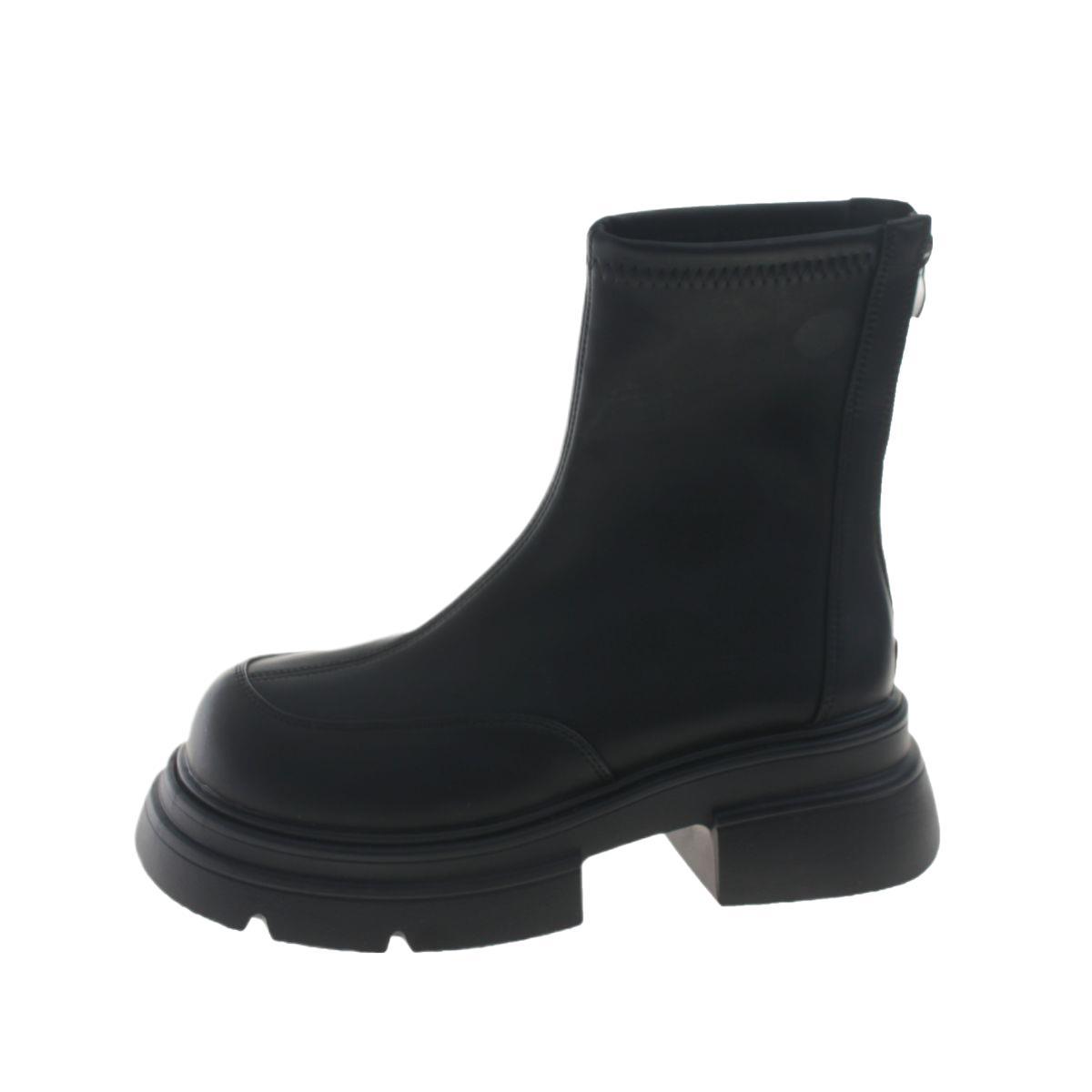Autumn/Winter Fashionable British Style Thick Soled Versatile Short Boots.