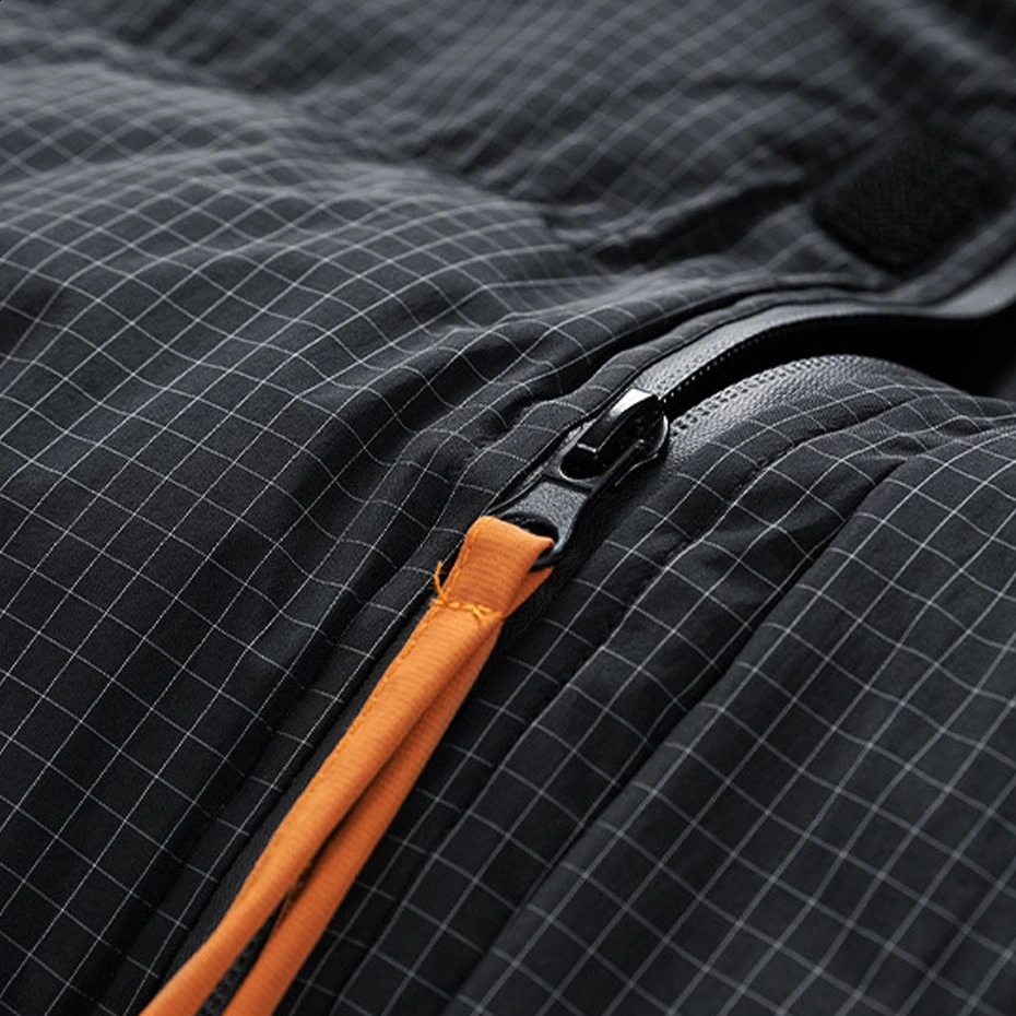 Winter Parkas Men 8XL 9XL Plus Size Thick Padded Jacket Coat Fashion Casual Cargo Plaid Male Big 241126