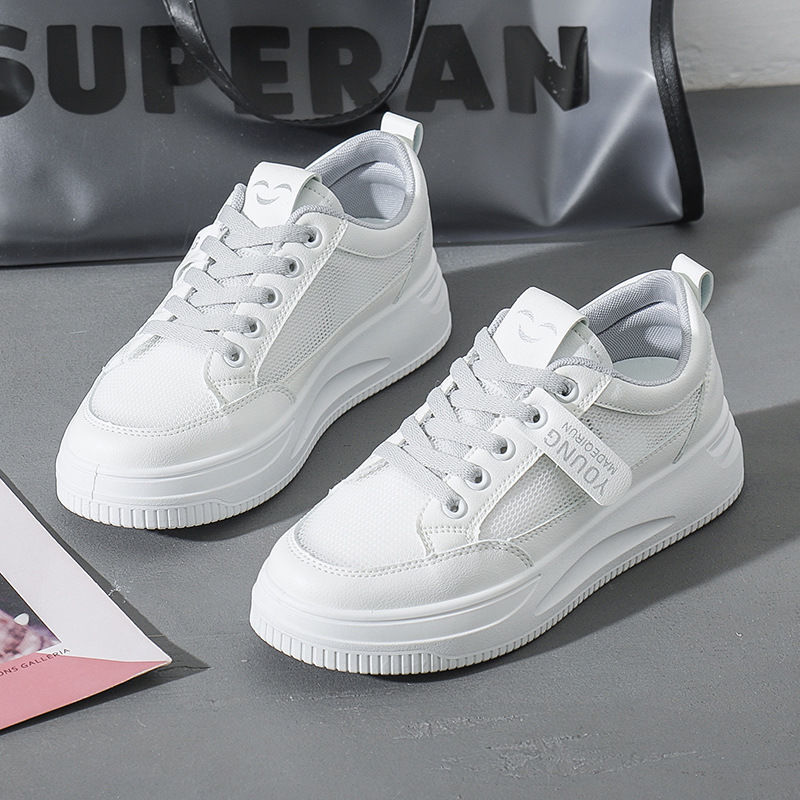 Little White New Running Instagram Trendy Women's Korean Edition Female Student Leisure Sports Fashion Board Shoes