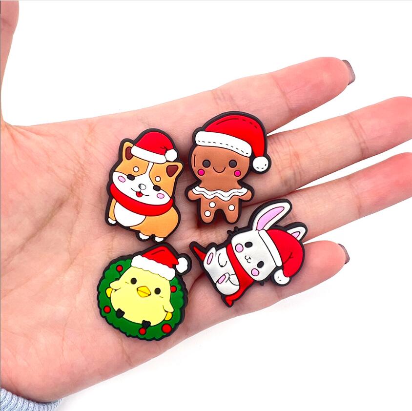 Shoe Parts Accessories Wholesale Rugrats Cartoon Character Charms For Croc Pvc Soft Rubber Shoes Xmas Gift Sandals Drop Delivery Dhobc