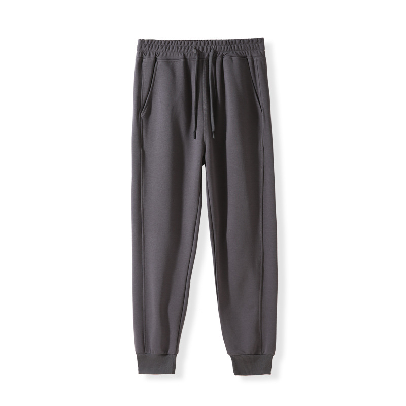 Sweatpants Plush Heavy Yoga Weight Relaxed-fit Sport Solstice Lantern Pants with Drawstring Studio-To-Street Jogger Sportswear